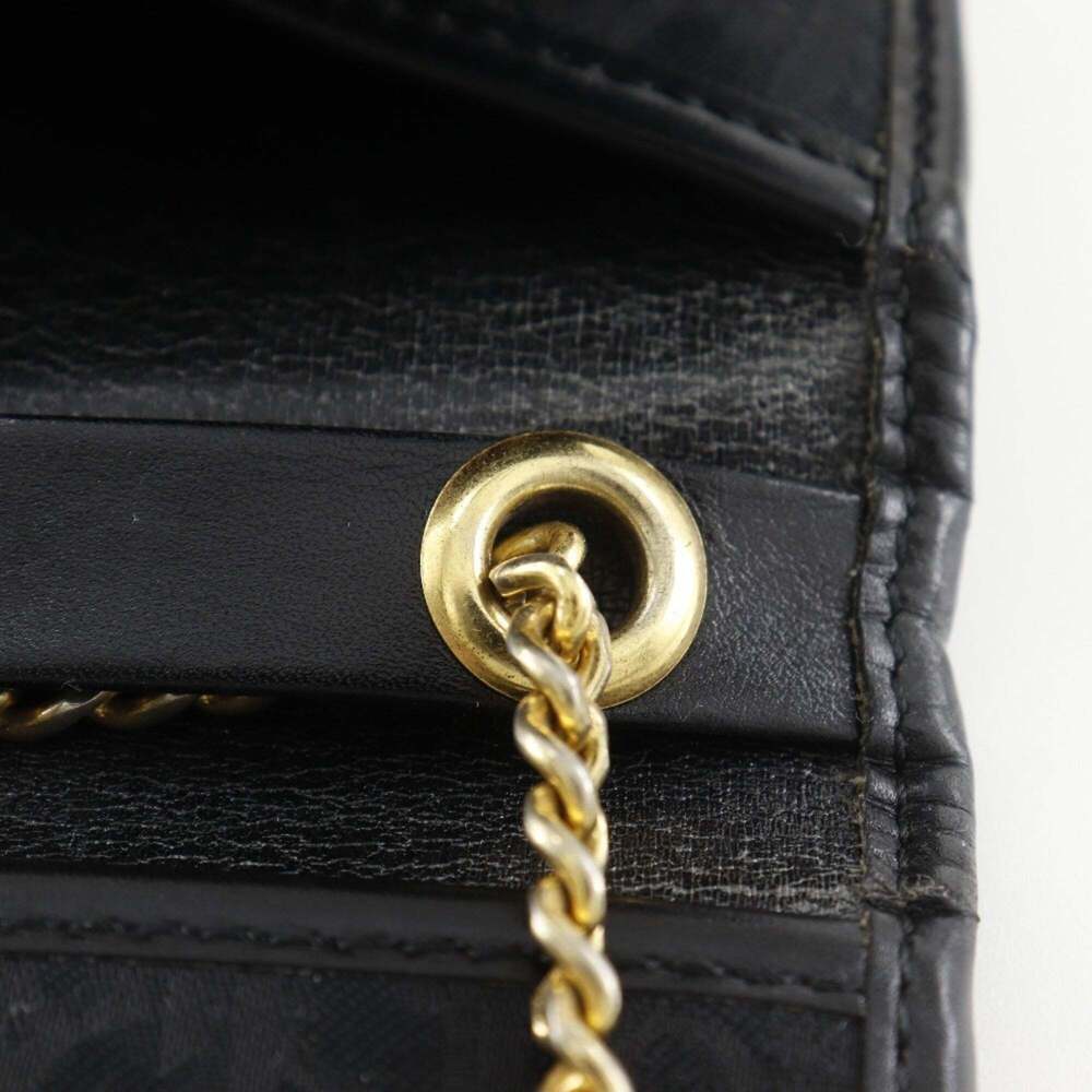 CHRISTIAN DIOR Vintage Black Canvas Shoulder Bag - Picture 14 of 16